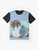 Dodogama from Monster Hunter: World fanart graphic design on a t-shirt - Flat lay