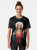 A graphic t-shirt featuring the image of Jesus Christ, the savior. - Women