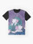 Shaymin Pokemon Graphic T-Shirt with Cute Hedgehog Design - Flat lay