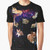 Space-themed graphic t-shirt featuring dancing corgis in a trippy, doge-inspired design