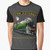 Vintage graphic t-shirt featuring the iconic Flying Scotsman steam locomotive crossing the Forth Bridge in Scotland.
