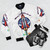 Across the Universe Beatle-inspired Bomber Jacket - Flat lay