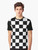 Checkered flag race winner graphic t-shirt - Men