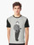 Graphic t-shirt featuring the iconic detective Hercule Poirot from the crime thriller genre - Men