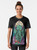 Cthulhu cosmic horror graphic t-shirt design featuring H.P. Lovecraft Cthulhu mythos elements like tentacles, cephalopod, and occult symbols - Women