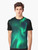 A breathtaking graphic t-shirt featuring the mesmerizing northern lights in the night sky. - Men