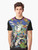Vintage Ninja Turtles graphic t-shirt featuring classic 1990s cartoon design - Men