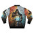 Mortal Kombat 2 Worlds Bomber Jacket featuring iconic characters Scorpion and Sub-Zero - Back