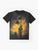 Fallout Wasteland Art Graphic T-Shirt featuring Dogmeat and post-apocalyptic elements - Flat lay