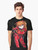 Asuka Langley Soryu, the fiery and passionate character from the Neon Genesis Evangelion anime, featured on a stylish graphic t-shirt. - Men