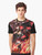 Akagi from Azur Lane anime, a kitsune or fox girl, wearing a graphic t-shirt design - Men