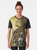 The Dragon Lord graphic t-shirt featuring a classic fantasy warrior wielding a sword and shield with dragons in the background. - Women