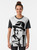 Vintage-style graphic t-shirt featuring a detective design, inspired by the iconic actor Jean Gabin - Women