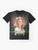 Retro graphic t-shirt featuring Olivia Newton-John and Gene Kelly in the movie Xanadu, with the word "Magic" in a disco-inspired design. - Flat lay