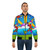Psychedelic 60s bomber jacket with pop art and hopeful motifs - Lifestyle