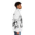 Take On Me Puffer Jacket - Retro 80s Synthpop Band Inspired Outerwear - men side right