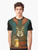 Bunny Hops Graphic T-Shirt - Funny Easter Rabbit Drinking Beer Design - Men