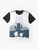 Adventure Time Ice King Silhouette Graphic T-Shirt - Flat lay
