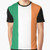 An Irish flag graphic t-shirt featuring the iconic tricolor flag of Ireland, also known as the bratach na hÉireann.