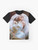 Jean Harlow Aesthetic Graphic T-Shirt - Flat lay