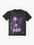 Girls Frontline P90 anime-style graphic t-shirt featuring the P90 submachine gun character - Flat lay