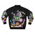 The Owl House Version 2 Magic Bomber Jacket with colors of magic design - Back