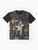 Hieronymus Bosch "Garden of Earthly Delights" Hell Graphic T-Shirt - Flat lay