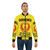 Sohoku Yowamushi Pedal anime-inspired bomber jacket with cycling and bicycle design elements - Lifestyle