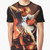 St Michael the Archangel graphic t-shirt design featuring the archangel for protection from evil