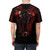 Antihero Spawn graphic t-shirt featuring dark comic book art and gothic elements - men back