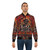 Mahakala, the Protector of the Tent, featured in a traditional Tibetan Buddhist artwork design on a bomber jacket. - Lifestyle
