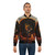Dark Eclipse Werewolf Bomber Jacket with Supernatural Forest Design - Lifestyle