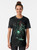 Graphic t-shirt featuring the Reaper Leviathan from the video game Subnautica - Women