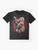 Undertaker Black Butler Graphic T-Shirt featuring the iconic silhouettes of Sebastian Michaelis and Ciel Phantomhive - Flat lay