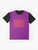 Graphic t-shirt featuring an "ERROR - MISSING TEXTURE" design inspired by video games and the Source engine - Flat lay