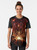 Chrono Trigger "Lavos: Fire Rains from the Heavens" graphic t-shirt design featuring the powerful antagonist Lavos and dramatic imagery from the classic SNES RPG. - Women