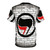 Graffiti style Antifa logo printed on a high-quality t-shirt - Back