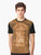 T-shirt featuring the Holy Face of Jesus and a crucifix, representing the passion and resurrection of Christ. - Men