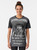 Funny graphic t-shirt with the quote "Badges? We don't need no stinkin' badges!" - Women