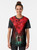 Retro graphic t-shirt featuring the Control video game logo and design elements - Women