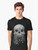 Skull astronaut floating in a space galaxy, a spooky and haunting sci-fi design - Men