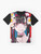 Anime Japanese Aesthetic Otaku Graphic T-Shirt - Flat lay