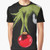 Graphic t-shirt featuring the Grinch character and the text "Who Stole Christmas?"