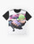 Sonoshee Redline anime character graphic t-shirt - Flat lay