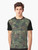 Camouflage dinosaur graphic t-shirt with Camosaurus camo pattern - Men