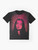 Morticia Addams Graphic T-Shirt with The Addams Family Design - Flat lay