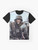 Vintage graphic t-shirt featuring the Battle of the Bulge, a major World War II battle between the Allied and German forces in 1944. - Flat lay