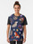 Balto the wolf-dog reaching for the northern lights in the Alaskan sky on a graphic t-shirt - Women