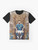 Messi Argentina Soccer King Graphic T-Shirt - Flat lay