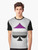 Graphic t-shirt featuring a large ace symbol in the colors of the asexual pride flag: black, gray, white, and purple. - Men
